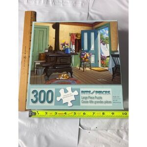 Bits And Pieces Fresh Air 300 Piece Large‎ Piece Jigsaw Puzzle Complete